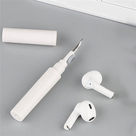 For Apple AirPods Pro Silicone Case Earphone Cover with Cleaning Pen and Hook