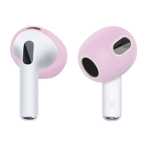 1 Pair Silicone Earphone Ear Caps for Apple AirPods 3, Bluetooth-compatible Earbuds Ear Tips Protective Covers