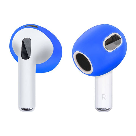 1 Pair Silicone Earphone Ear Caps for Apple AirPods 3, Bluetooth-compatible Earbuds Ear Tips Protective Covers