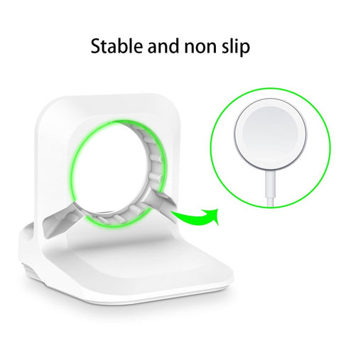 A040 For Apple Watch Silicone Charger Holder Desktop Smart Watch Charging Stand Base