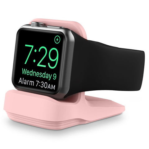 A040 For Apple Watch Silicone Charger Holder Desktop Smart Watch Charging Stand Base