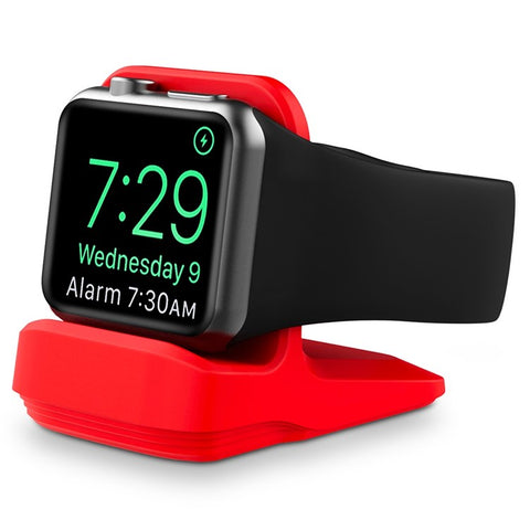 A040 For Apple Watch Silicone Charger Holder Desktop Smart Watch Charging Stand Base