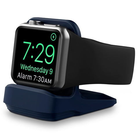 A040 For Apple Watch Silicone Charger Holder Desktop Smart Watch Charging Stand Base