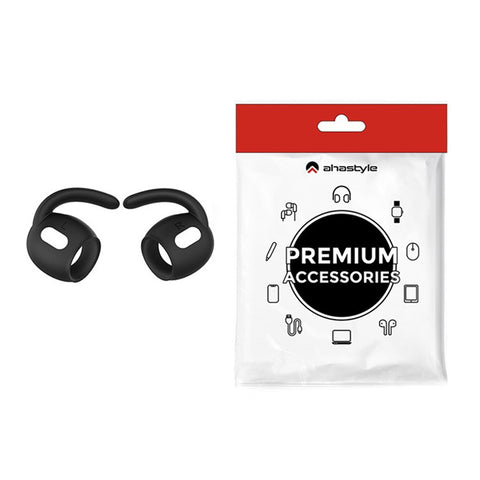 AHASTYLE 1 Pair Ear Hooks for AirPods Pro 2 Bluetooth-compatible Earphone Anti-lost Anti-skid Earhooks Silicone Ear Tips