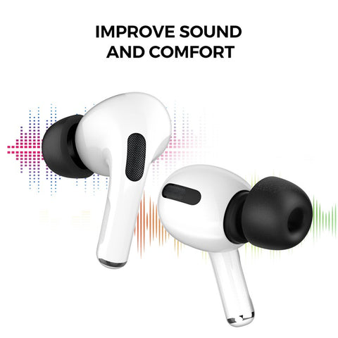 AHASTYLE WG28 1 Pair S Size Earbuds Tips for Apple AirPods Pro / AirPods Pro 2 Replacement Memory Foam Bluetooth-compatible Earphone Eartips