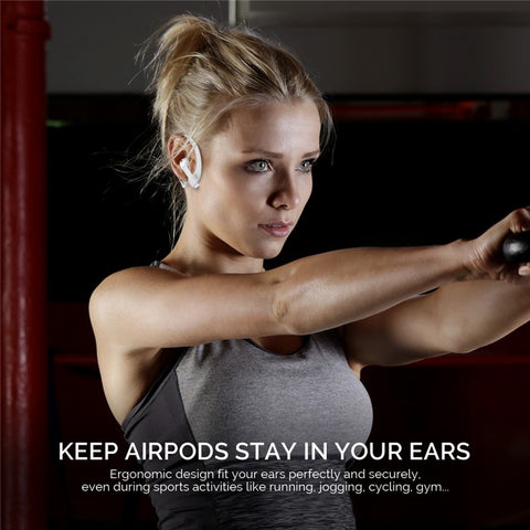 AHASTYLE PT78-M Ear Hooks for Apple AirPods with Charging Case (2016) / (2019) / AirPods with Wireless Charging Case (2019) / AirPods Pro / Pro 2