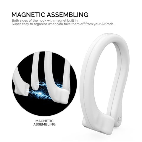 AHASTYLE PT78-M Ear Hooks for Apple AirPods with Charging Case (2016) / (2019) / AirPods with Wireless Charging Case (2019) / AirPods Pro / Pro 2
