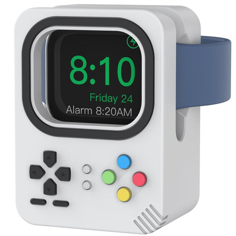 AHASTYLE DD-05 Charging Stand Compatible with Apple Watch Silicone Charging Holder Dock Station