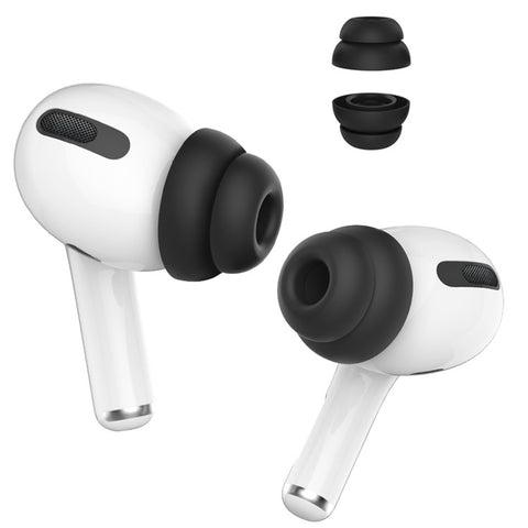 AHASTYLE PT99-2 1 Pair For Apple AirPods Pro 2  /  AirPods Pro Silicone Ear Tips Bluetooth-compatible Earphone Ear Caps Cover, Size M