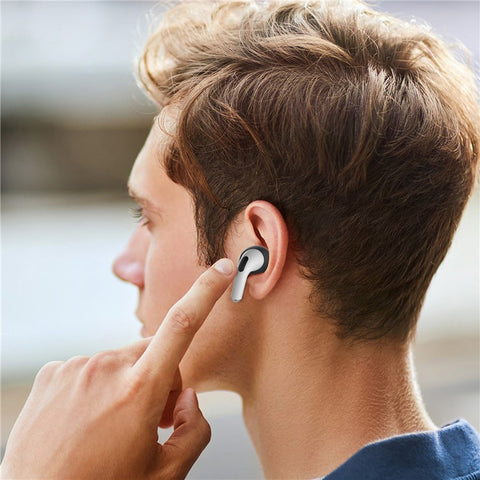 AHASTYLE PT76-PRO2 1 Pairs Ultra-Thin Ear Cover for AirPods Pro 2 Silicone Slim Ear Hooks