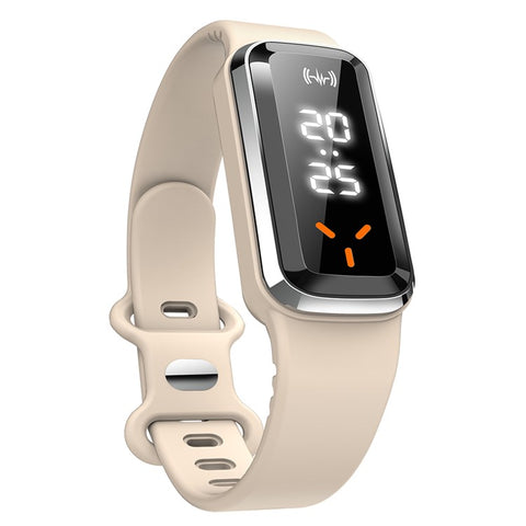 DIROSE F3 Pro Ultrasonic Mosquito Repellent Bracelet Sports Electronic Smart Wristband with Battery Display
