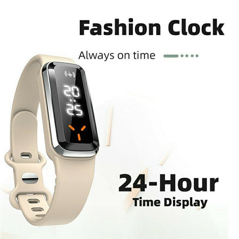 DIROSE F3 Max Wearable Ultrasonic Mosquito Repellent Bracelet Step Counter Sports Electronic Watch