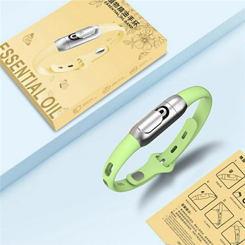 DIROSE F5 Essential Oil Mosquito Repellent Bracelet Insect Protection Silicone Wristband