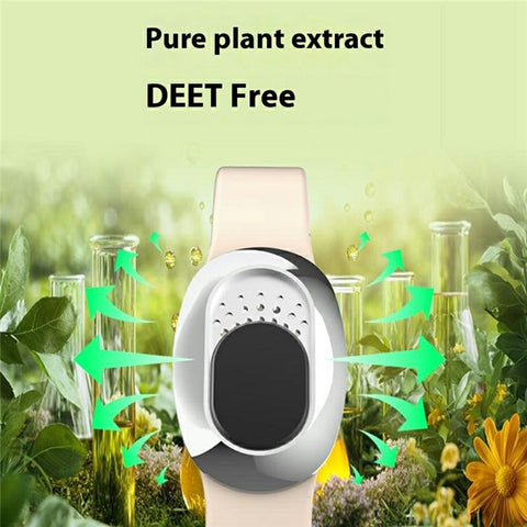 DIROSE K5 Waterproof Essential Oil Bracelet Mosquito Repellent Wearable Diffuser for Outdoor