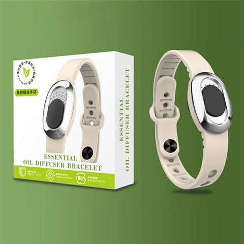 DIROSE K5 Waterproof Essential Oil Bracelet Mosquito Repellent Wearable Diffuser for Outdoor