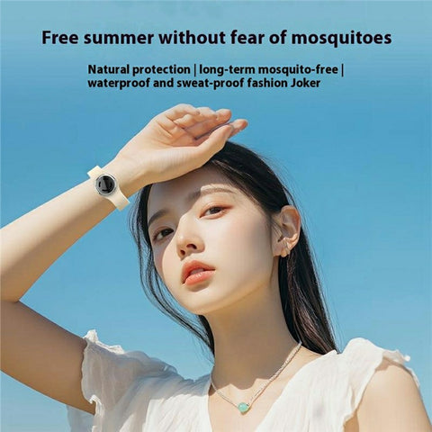 DIROSE K6 Essential Oil Mosquito Repellent Bracelet Insect Protection Wearable Aromatherapy Wristband