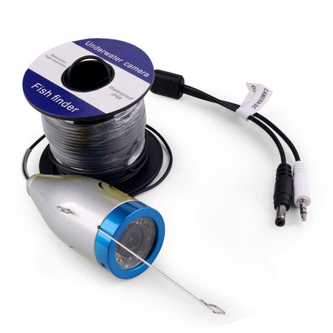 SY7100 7-inch LCD Deep Water Fish Shape Fish Finder Underwater Video Camera, EU Plug