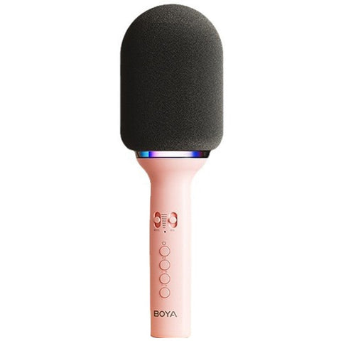 BOYA K11 Bluetooth-compatible Wireless Microphone with RGB Light Karaoke Mic for Phone / Tablet / PC