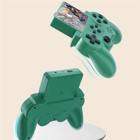 Q20 Handheld Game Console Retro Mini Arcade Machine with Game Card Slot, Dual Controllers