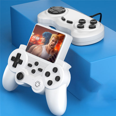 Q20 Handheld Game Console Retro Mini Arcade Machine with Game Card Slot, Dual Controllers