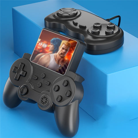 Q20 Handheld Game Console Retro Mini Arcade Machine with Game Card Slot, Dual Controllers