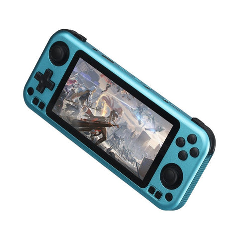 R50PRO 5.0 Inch HD Screen Retro Game Console Android System Handheld Gamepad with 64G TF Card