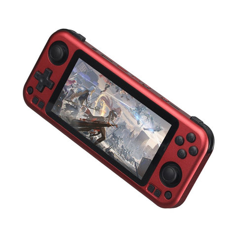 R50PRO 5.0 Inch HD Screen Retro Game Console Android System Handheld Gamepad with 64G TF Card