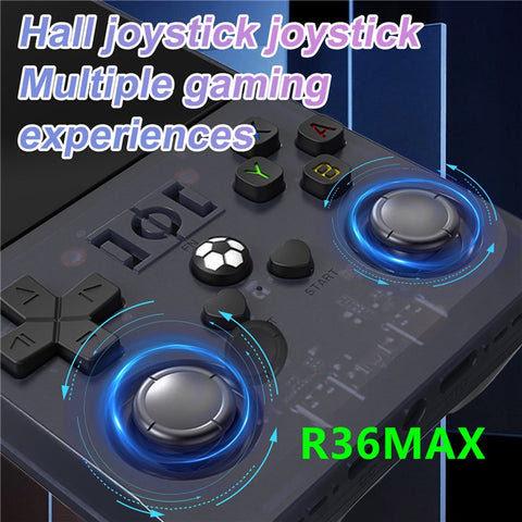 R36 MAX 64GB 4.0 Inch Handheld Game Console Portable Retro Arcade Gaming Machine