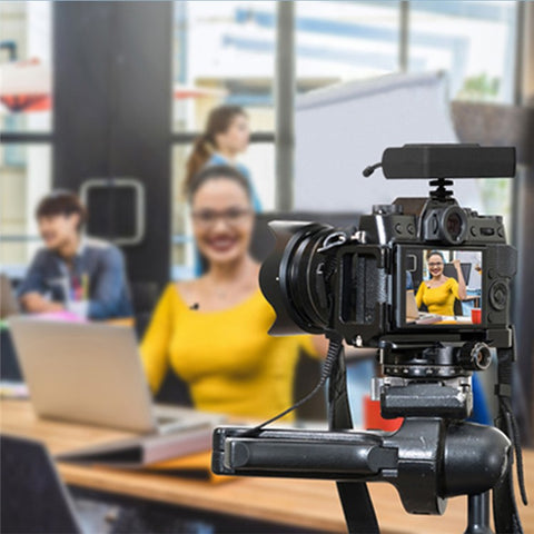 BOYA BY-WM8 Pro K3 UHF Dual Channel Condenser Wireless Microphone Interview Live Streaming Mic