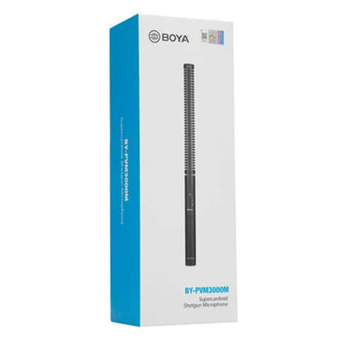 BOYA BY-PVM3000M Supercardioid Shotgun Microphone for Video Recording / Interview / TV Broadcasting