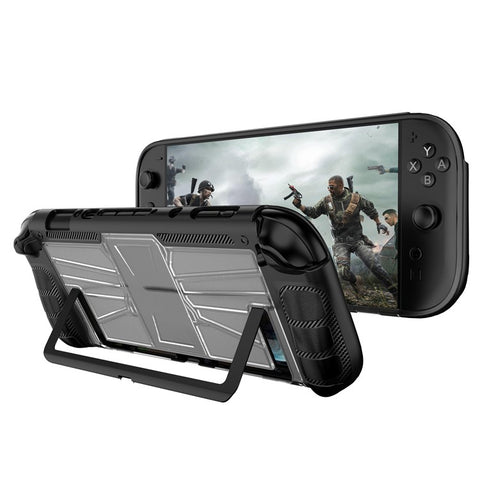 For Nintendo Switch 2 Game Console Shockproof Cover Crystal Clear TPU  + PC Protective Case