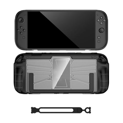 For Nintendo Switch 2 Game Console Shockproof Cover Crystal Clear TPU  + PC Protective Case