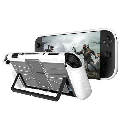 For Nintendo Switch 2 Game Console Shockproof Cover Crystal Clear TPU  + PC Protective Case
