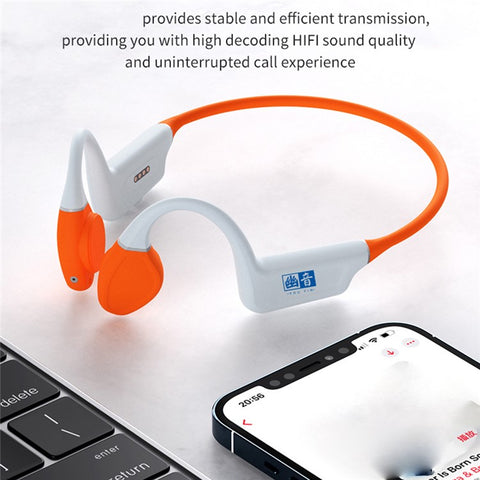 YOUYIN WY998-Plus Built In 32G Memory IPX8 Waterproof Bone Conduction Sports Headphones for Swimming