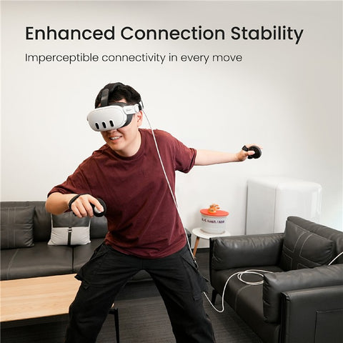 KIWI DESIGN QC-8.5 5M VR Headset Charging Cable USB 3.0 High Speed Data Transfer