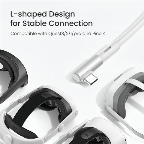 KIWI DESIGN QC-8.5 5M VR Headset Charging Cable USB 3.0 High Speed Data Transfer