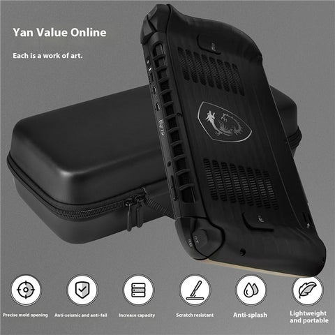 For MSI Claw 8 Carrying Case Handheld Game Console EVA Shockproof Storage Bag