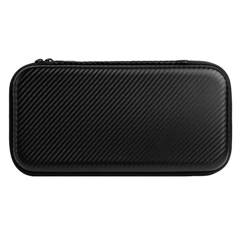 For Nintendo Switch 2 Storage Case Carbon Fiber Portable Carrying Bag with Detachable Handle
