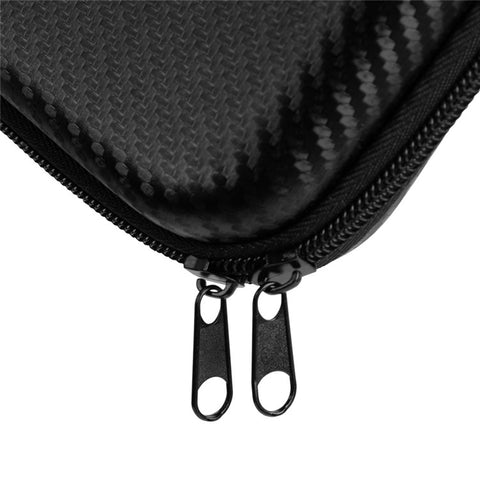 For Nintendo Switch 2 Storage Case Carbon Fiber Portable Carrying Bag with Detachable Handle