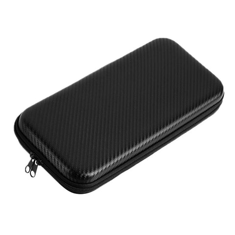 For Nintendo Switch 2 Storage Case Carbon Fiber Portable Carrying Bag with Detachable Handle