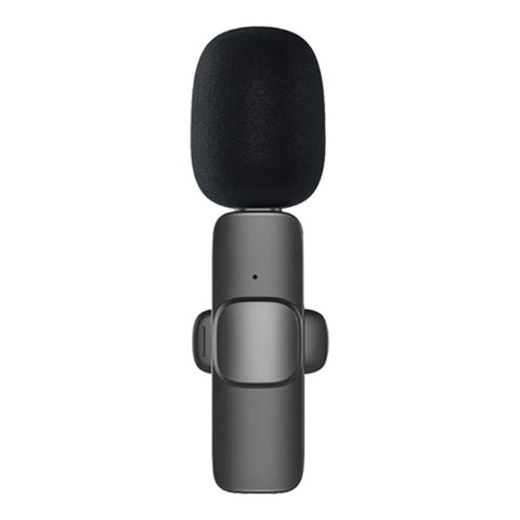 K1 Clip Microphone 2.4G Wireless Lapel Mic with Type-C Receiver for Mobile Phone Live Stream Interview Short Video