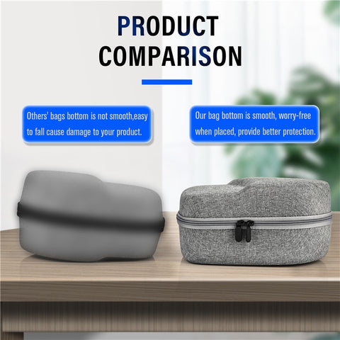 DEVASO For Oculus Quest 2 VR Glasses Portable Storage Bag Oxford Cloth Handbag Carrying Case