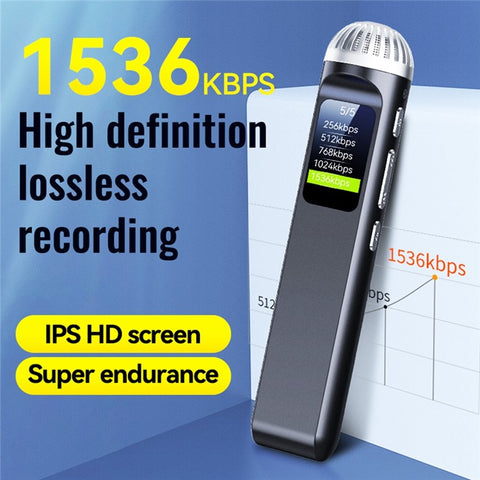 Q99 32GB Digital Audio Voice Recorder MP3 Player Noise Reduction Recording Device