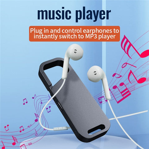 S28 32GB Noise Reduction Digital Audio Voice Recorder MP3 Player with Wire Headphone