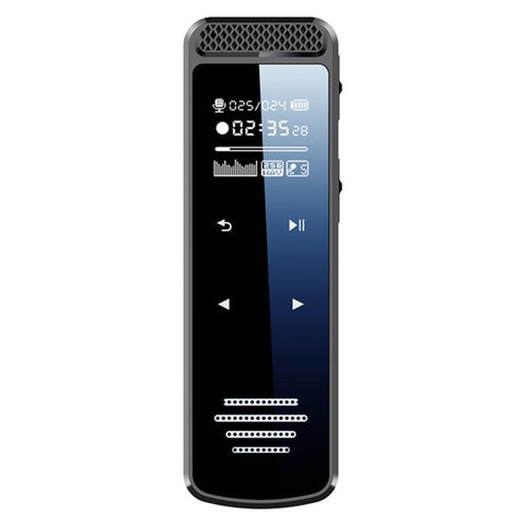 Q55 32GB Noise Reduction Audio Recorder Dual-Mic HD Voice Activated Sound Recorder for Lectures Meetings Classes