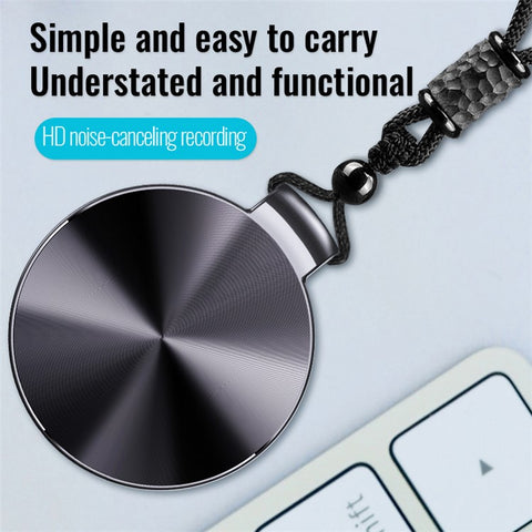 S30+ 32GB Key Holder Voice Recorder HD Noise Reduction Voice Activated Dictaphone with MP3 Player U Disk Function