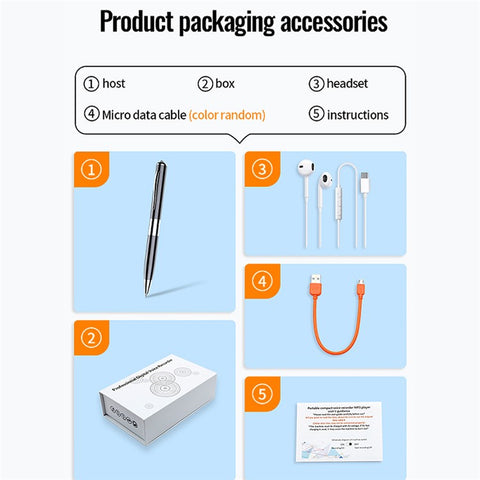 Q91 16GB Digital Voice Recorder Portable Writing Recording Pen Voice Ativated MP3 Player U Disk