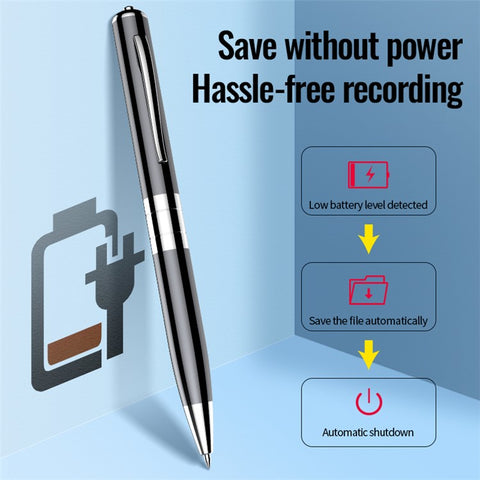 Q91 16GB Digital Voice Recorder Portable Writing Recording Pen Voice Ativated MP3 Player U Disk