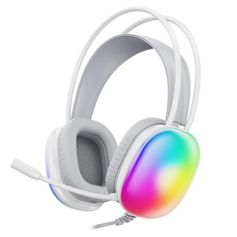 LENOVO LECOO HT409 Wired Gaming Headset USB 7.1 LED Light Over-Ear Headphone with Microphone
