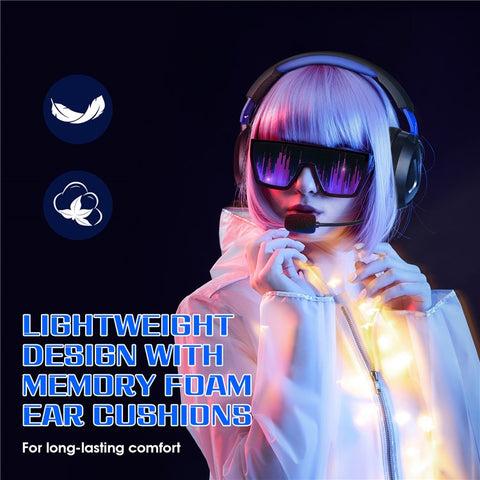 KOTION EACH G3100 For PS4 / PS5 / Nintendo Switch Gaming Headset Wired Headphone with Microphone